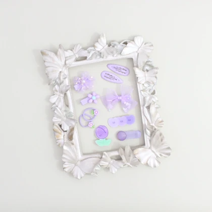 گل سر گل‌های بهاری – مجموعه کش و گل سر در 4 رنگ متنوع