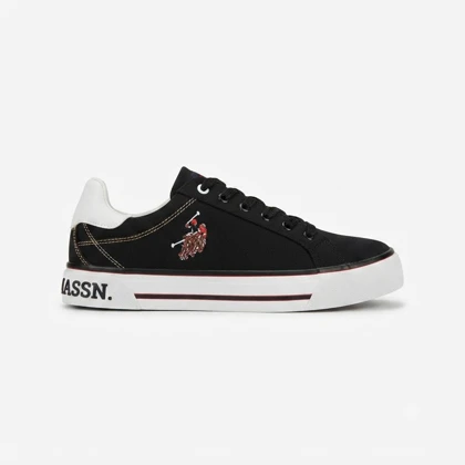 کفش کتانی ونس مدل U.S.POLO ASSN مشکی کد 295796