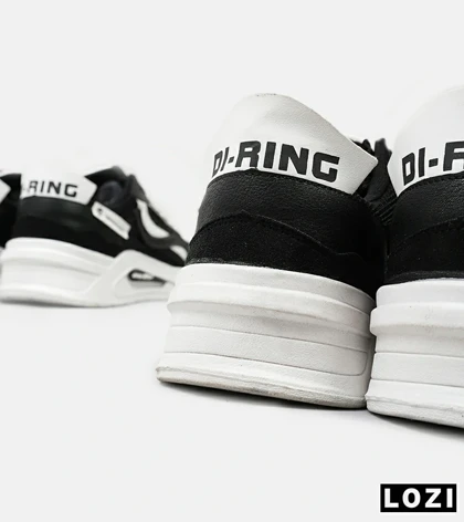 کفش کتانی مردانه مشکی سفید VANS DI-RING