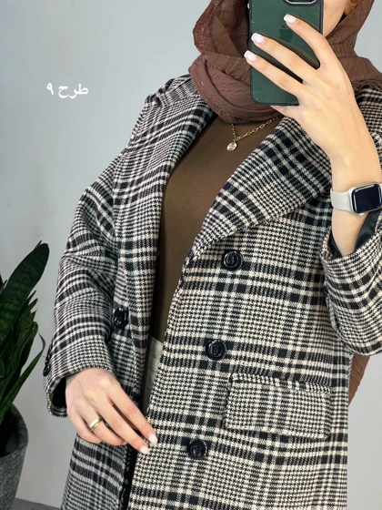 پالتو پشمی آستردار نورا5