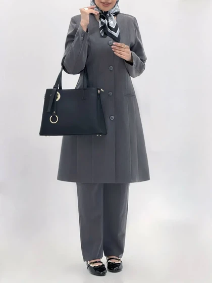 6855-کت شلوار اداری لیا