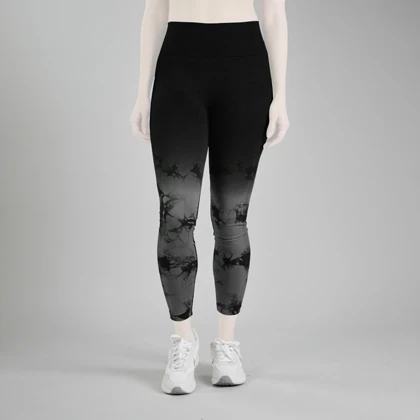 لگ سیملس ورزشی زنانه مدل 4B0098 طوسی