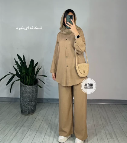 ست مانتو و شلوار چهرزاد