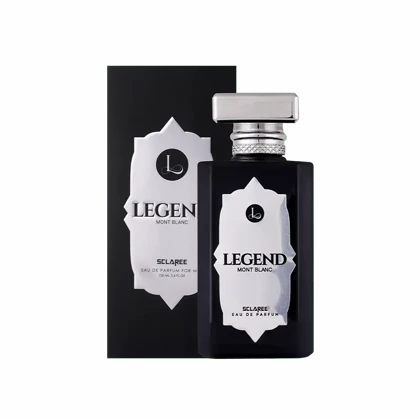 ادوپرفیوم اسکلاره لجند Legend مردانه حجم 100 میلی لیتر - رایحه Mont Blanc Legend