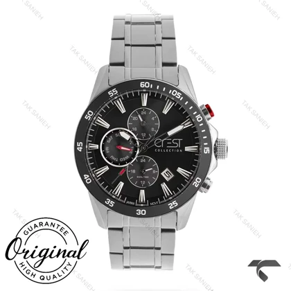ساعت کرست مردانه 6310-1 صفحه مشکی Crest-10948-G