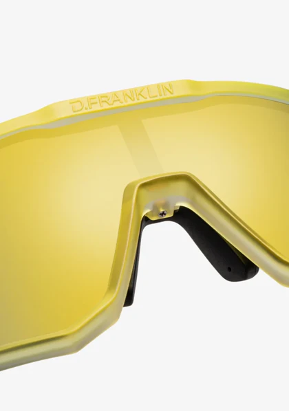 عینک آفتابی دی فرانکلین مدل D.franklin Hurricane Grad Yellow / Gold
