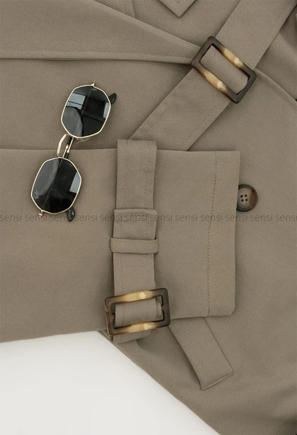 بارانی کتان جودون آستر دار@@کد1004497