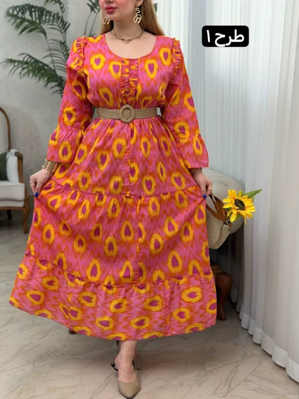 پیراهن نخ هندی 3749