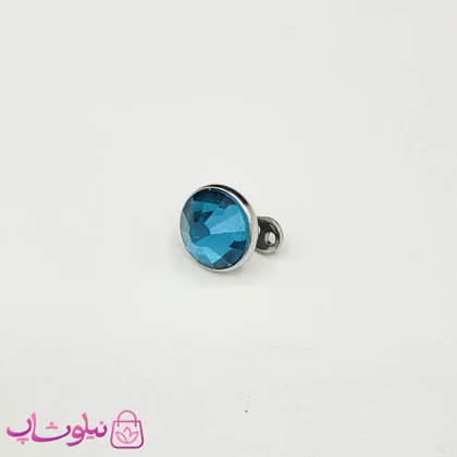 پیرسینگ میکرودرمال بدن مدل نگین آبی کد 130