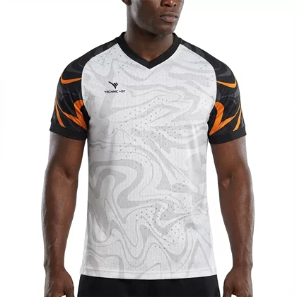 تیشرت یقه هفت ورزشی مردانه تکنیک مدل TS161