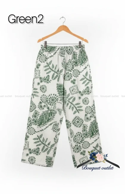 شلوار بگ طرح دار زارا ZARA