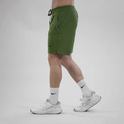 شلوارک ورزشی مردانه نایک مدل Dri Fit-D9108 سبز تیره