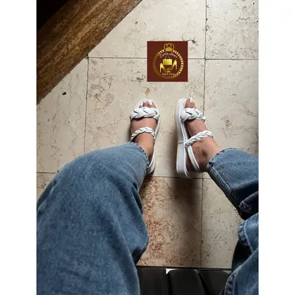 صندل تابستانی طبی زنانه بافتی مدل ماریا