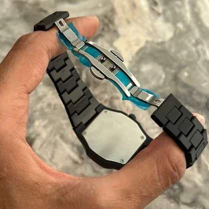 ساعت مچی مردانه مارک میلانو Milano طرح AP تمام مشکی (فول بلک)