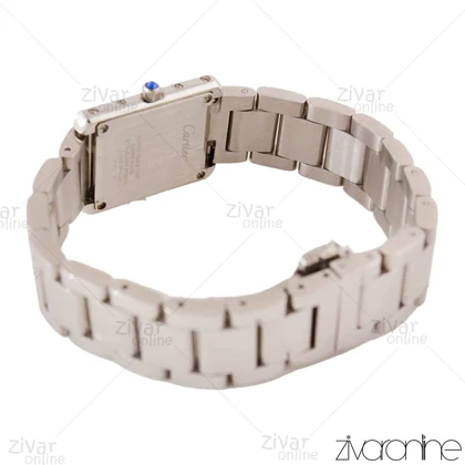 ساعت کارتیر زنانه مدل Tank نقره ای صفحه سفید 103694