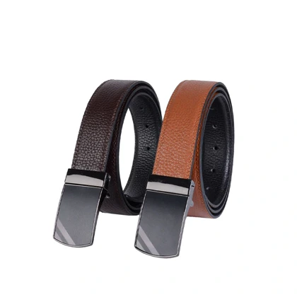 کمربند چرم دو رو مردانه 3500dfgp-11