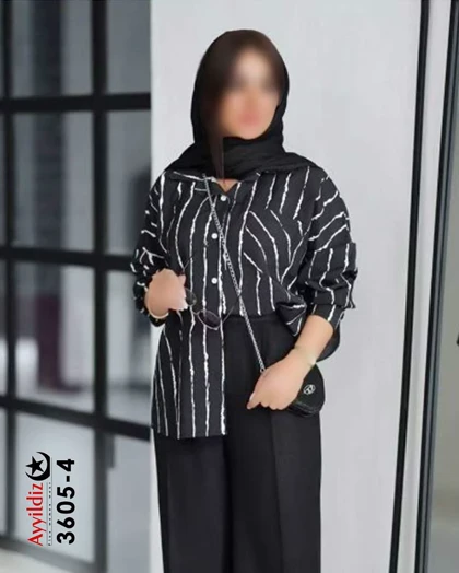 شومیز مجلسی ترند زنانه سایزبزرگ کد 3605