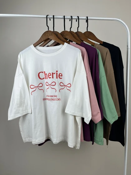 تیشرت باکسی Cherie