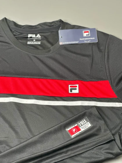 تیشرت مردانه FILA کد 6936 رنگ مشکی