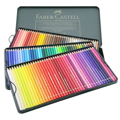 مداد رنگی 120 رنگ فابر کاستل مدل Polychromos