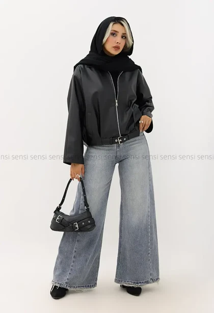 بامبر چرم آستر دار کد1004698