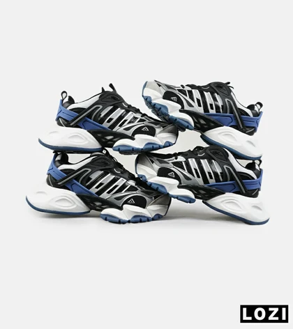 کفش کتانی مردانه و زنانه سفید مشکی آبی ADIDAS performance x9000l4 مدل 7355