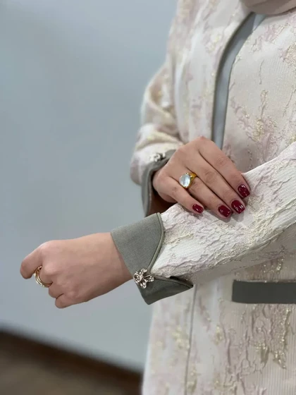 مانتو ژاکارد مجلسی آیسو دایانا