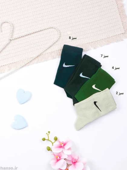 جوراب ساق‌دار کش انگلیسی نایک nike کد 1001