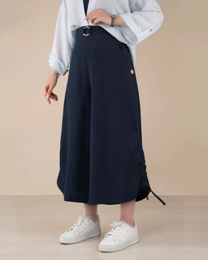 شلوار لینن لارنس کد 29481