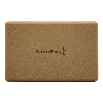 آجر یوگا چوب پنبه گلدن استار مدل 404K1336 بسته یک عددی