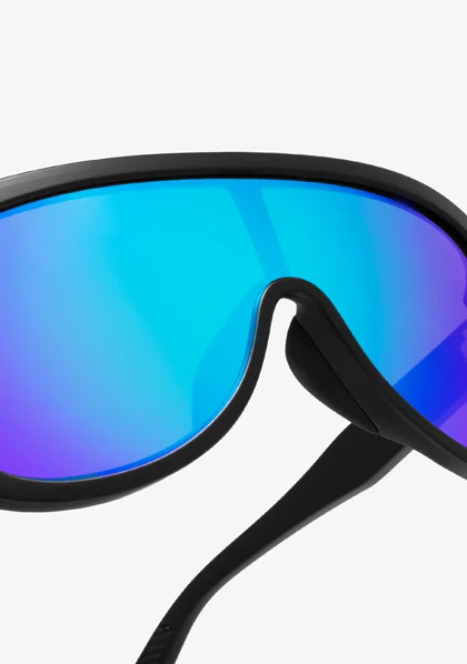 عینک آفتابی دی فرانکلین مدل D.franklin Ajax Matt Black / Blue Revo