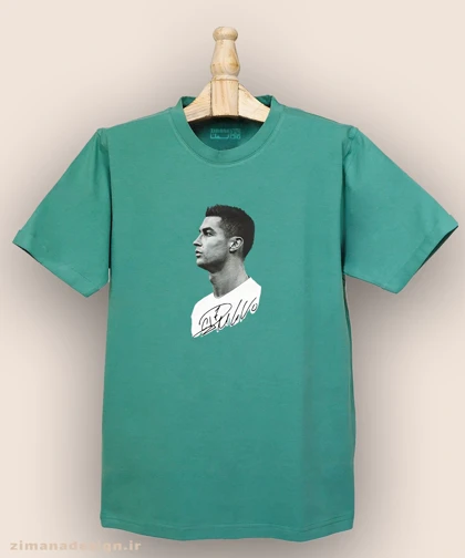 تیشرت مردانه و زنانه طرح کریستیانو رونالدو کد 960