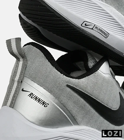 کفش کتانی مردانه و زنانه طوسی مشکی Nike guide 10