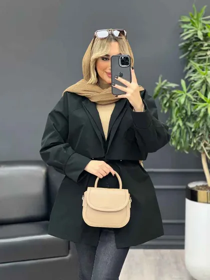 بارانی ژیله جیب نما
