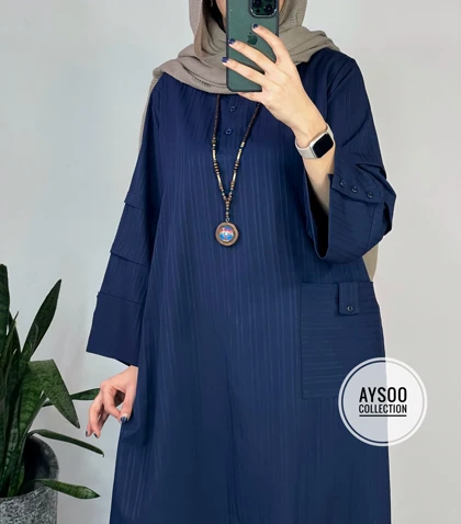 پیراهن مانتویی جانان