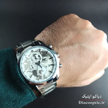 ساعت مچی مردانه برند کاسیو سه موتور مدل DO1244 جهان نما