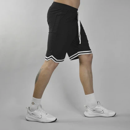 شلوارک ورزشی مردانه لی نینگ مدل A8 مشکی