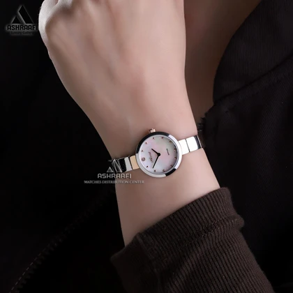 ساعت اکسنت صفحه صدفی Axcent AX120023SRGW