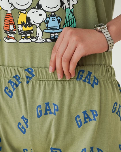ست کراپ شورتک gap
