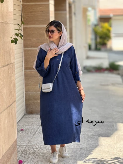 پیراهن مانتویی سوگل