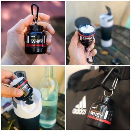 قیف پروتئین اوپتیموم نوتریشن مدل WHEY ظرفیت 90 میلی لیتر