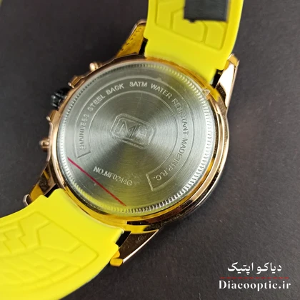 ساعت مچی مردانه اورجینال موتور ژاپنی برند مینی فوکوس سه موتور مدل Mf0244G.02 بند رابر