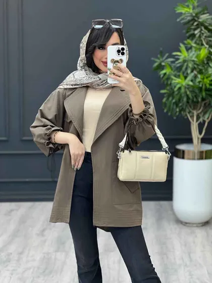 بارانی پشت و آستین گت