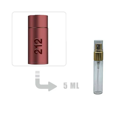 دکانت عطر ادکلن 212 سک سی مردانه 5 میل اصلی Carolina Herrera 212 s–y Men 5ml
