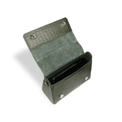 کیف دوشی چرم طبیعی زنانه مونو mono مدل S0023