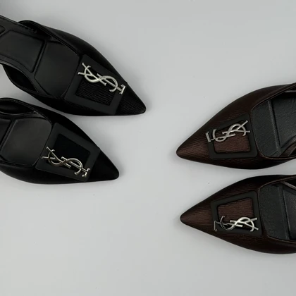 کفش پاشنه‌دار YSL ماکرو