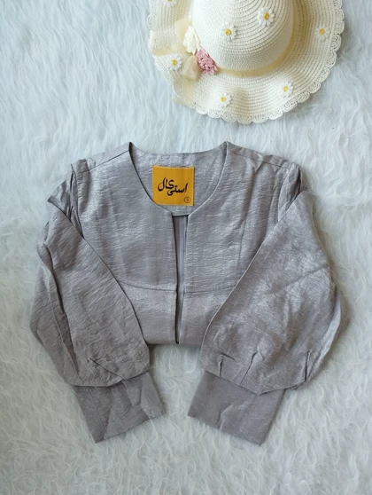 مانتو آستین پفکی زنانه کد 4030105