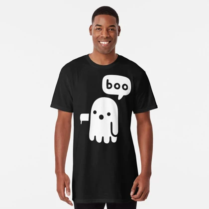 تیشرت با طرح Ghost Of Disapproval کد 10036