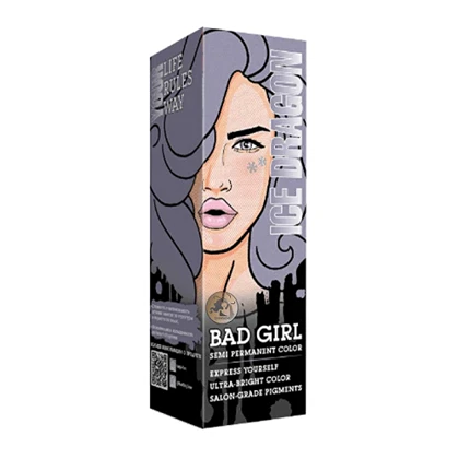 رنگ مو فانتزی بد گرل (BAD GIRL) رنگ ICE DRAGON - حجم 150 میل