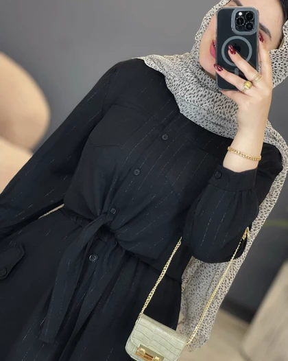 شومیز پاپیون مزونی شانتون